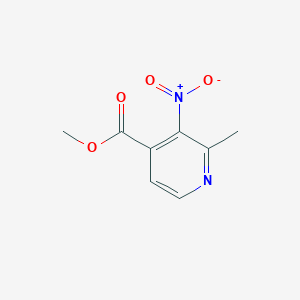 molecular formula C8H8N2O4 B8025566 Methyl 2-methyl-3-nitroisonicotinate CAS No. 1434142-18-3