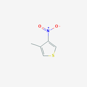 molecular formula C5H5NO2S B8025756 3-Methyl-4-nitrothiophene 