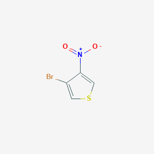 molecular formula C4H2BrNO2S B8025762 3-Bromo-4-nitrothiophene 