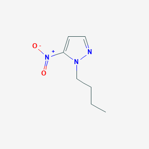 molecular formula C7H11N3O2 B8025778 1-butyl-5-nitro-1H-pyrazole 