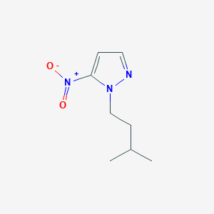 1-(3-methylbutyl)-5-nitro-1H-pyrazole