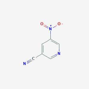 molecular formula C6H3N3O2 B8025817 5-nitro-3-Pyridinecarbonitrile CAS No. 2013-71-0