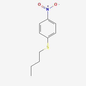molecular formula C10H13NO2S B8025888 1-(Butylsulfanyl)-4-nitrobenzene 