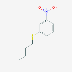 molecular formula C10H13NO2S B8025898 3-(Butylsulfanyl)nitrobenzene 