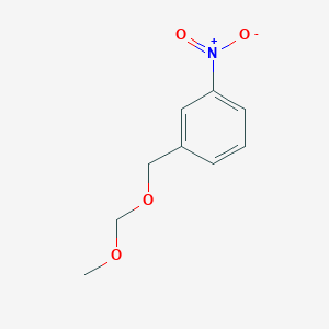 molecular formula C9H11NO4 B8025924 1-[(Methoxymethoxy)methyl]-3-nitrobenzene 