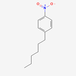 molecular formula C12H17NO2 B8025962 1-Hexyl-4-nitrobenzene 