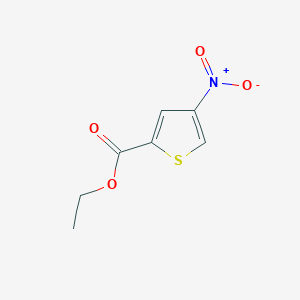 molecular formula C7H7NO4S B8025977 Ethyl 4-nitrothiophene-2-carboxylate 