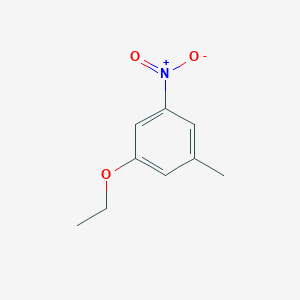 molecular formula C9H11NO3 B8025978 1-Ethoxy-3-methyl-5-nitrobenzene CAS No. 1881328-93-3