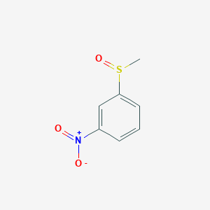 molecular formula C7H7NO3S B8026021 1-(甲基磺酰基)-3-硝基苯 CAS No. 3272-42-2