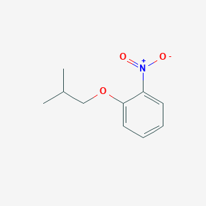 molecular formula C10H13NO3 B8026059 2-(2-Methylpropoxy)-1-nitrobenzene CAS No. 56245-02-4