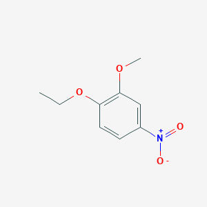 molecular formula C9H11NO4 B8026127 1-乙氧基-2-甲氧基-4-硝基苯 