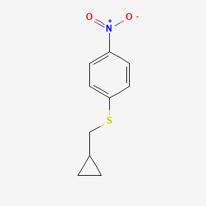1-[(Cyclopropylmethyl)sulfanyl]-4-nitrobenzene