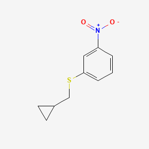 1-[(Cyclopropylmethyl)sulfanyl]-3-nitrobenzene