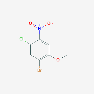 1-Bromo-5-chloro-2-methoxy-4-nitrobenzene