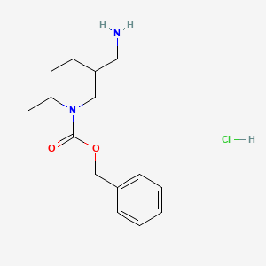 Benzyl 5-(aminomethyl)-2-methylpiperidine-1-carboxylate hydrochloride