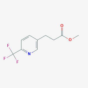 Methyl 6-(trifluoromethyl)nicotinylacetate