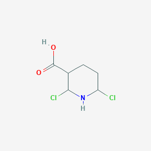 2,6-Dichloropiperidine-3-carboxylic acid