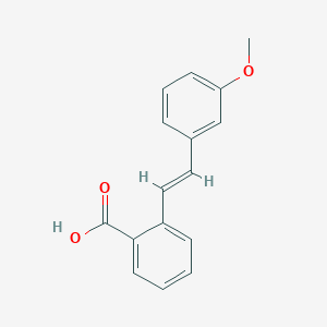 molecular formula C16H14O3 B8026487 2-[2-(3-Methoxy-phenyl)-vinyl]-benzoic acid 