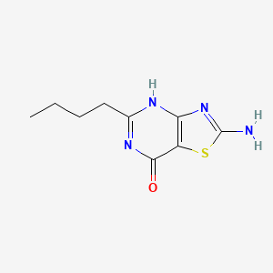 molecular formula C9H12N4OS B8026497 CID 118992951 