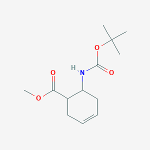 6-tert-Butoxycarbonylamino-cyclohex-3-enecarboxylic acid methyl ester