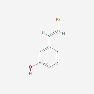 molecular formula C8H7BrO B8026594 3-(2-Bromovinyl)phenol 