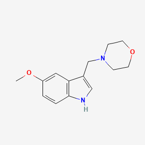 4-((5-Methoxy-1H-indol-3-yl)methyl)morpholine