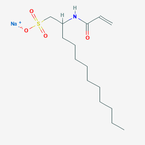 molecular formula C15H28NNaO4S B8026722 Sodium 2-acrylamidododecane-1-sulfonate 