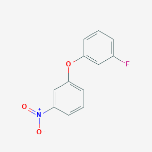molecular formula C12H8FNO3 B8026868 1-(3-Fluorophenoxy)-3-nitrobenzene CAS No. 1881291-07-1
