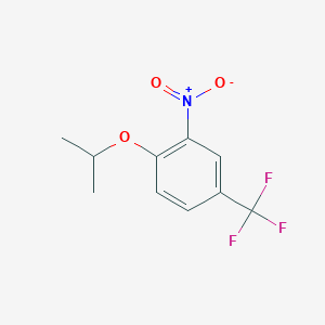 2-Nitro-1-(propan-2-yloxy)-4-(trifluoromethyl)benzene