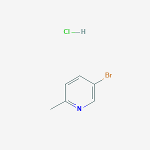 molecular formula C6H7BrClN B8026993 5-Bromo-2-methylpyridine hydrochloride 