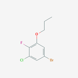 5-Bromo-1-chloro-2-fluoro-3-propoxybenzene