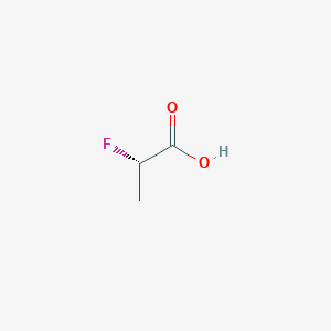 molecular formula C3H5FO2 B8027282 (S)-2-fluoropropanoic acid 