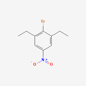 4-Bromo-3,5-diethylnitrobenzene