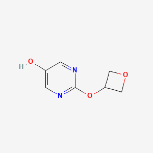 2-(Oxetan-3-yloxy)pyrimidin-5-ol