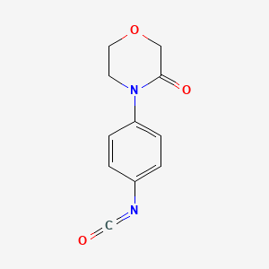 4-(4-Isocyanatophenyl)morpholin-3-one