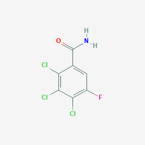 5-Fluoro-2,3,4-trichlorobenzamide