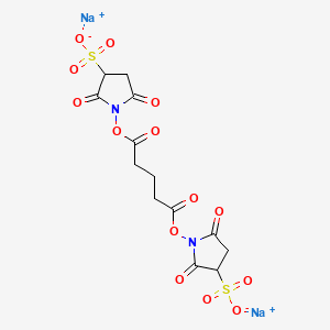 molecular formula C13H12N2Na2O14S2 B8027657 BS2G Crosslinker (disodium) 