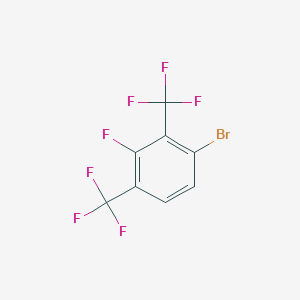 molecular formula C8H2BrF7 B8027753 2,6-Bis(trifluoromethyl)-3-bromofluorobenzene 