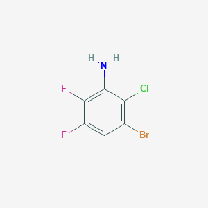 2-Chloro-3-bromo-5,6-difluoroaniline