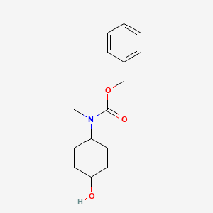 Benzyl 4-hydroxycyclohexyl-(N-methyl)carbamate