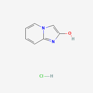 molecular formula C7H7ClN2O B8027826 Imidazo[1,2-a]pyridin-2-ol hydrochloride 