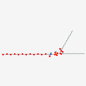 molecular formula C67H132NO21P B8027856 m-PEG12-DSPE 