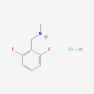 1-(2,6-Difluorophenyl)-N-methylmethanamine HCl