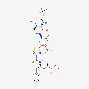 molecular formula C37H56N4O8S B8027892 N-Boc-tubulysis 