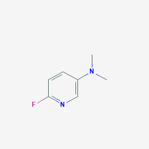 molecular formula C7H9FN2 B8027925 6-Fuoro-N,N-dimethylpyridin-3-amine 