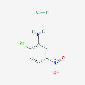 molecular formula C6H6Cl2N2O2 B8028043 2-Chloro-5-nitroaniline hydrochloride 