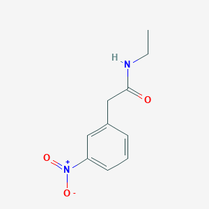 molecular formula C10H12N2O3 B8028220 N-ethyl-2-(3-nitrophenyl)acetamide 