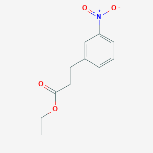 molecular formula C11H13NO4 B8028405 Ethyl 3-(3-nitrophenyl)propanoate CAS No. 7116-33-8