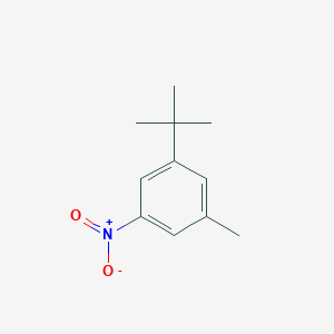 molecular formula C11H15NO2 B8028526 1-Tert-butyl-3-methyl-5-nitrobenzene 