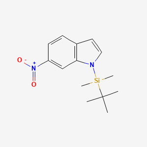 1-(tert-butyldimethylsilyl)-6-nitro-1H-indole